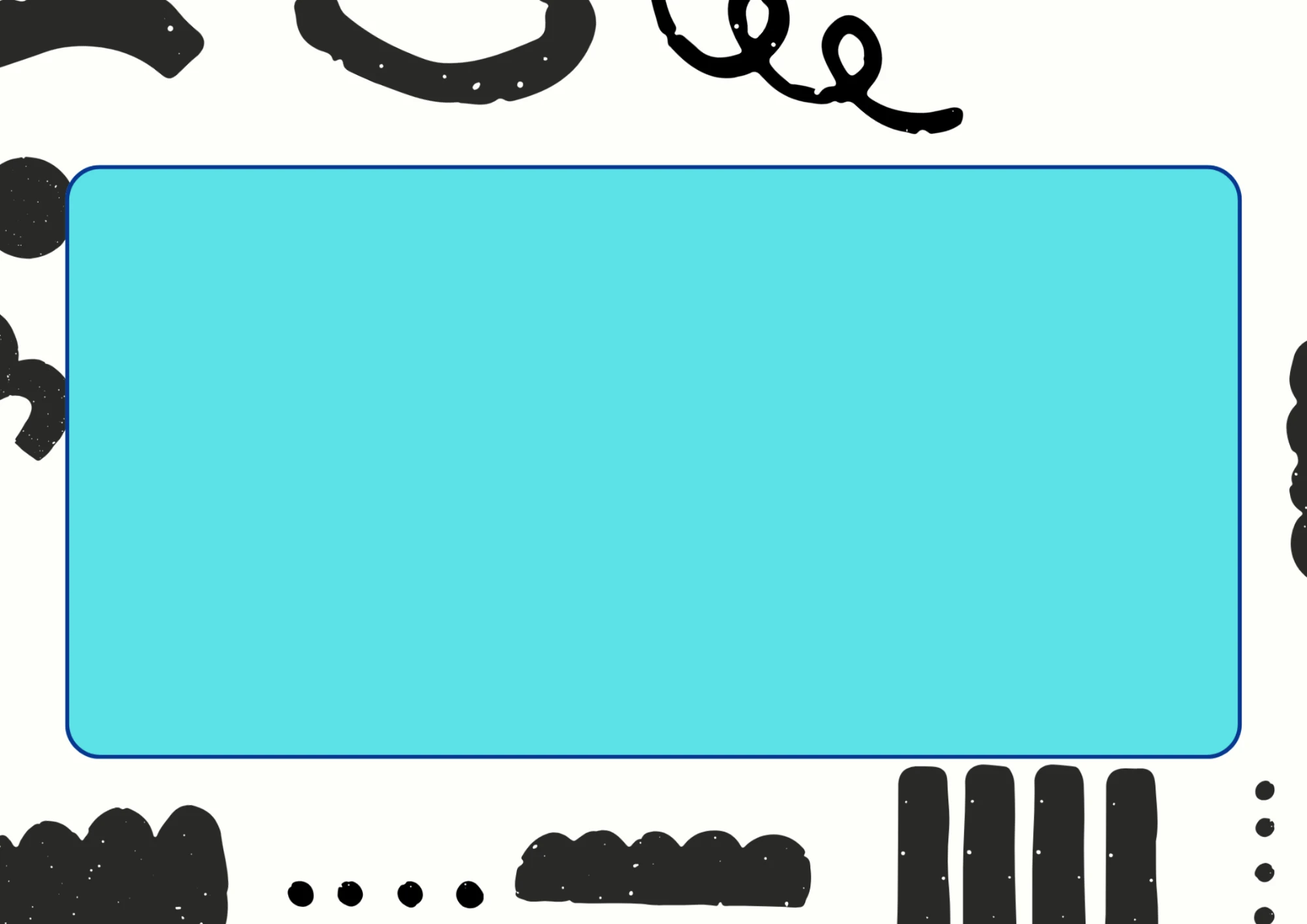 中央に好きな文字を
